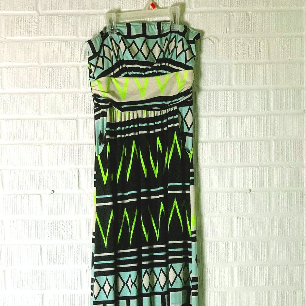 Vanilla Bay Maxi Strapless Dress Size S *